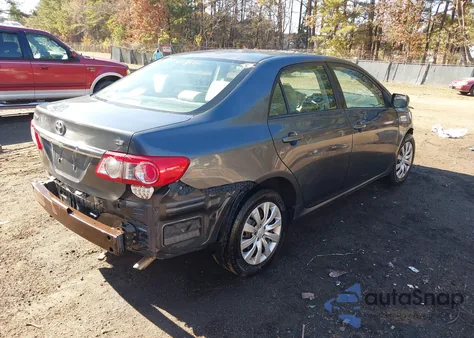 2012 Toyota Corolla Le z USA, uszkodzony, nr VIN 2T1BU4EE1CC766872